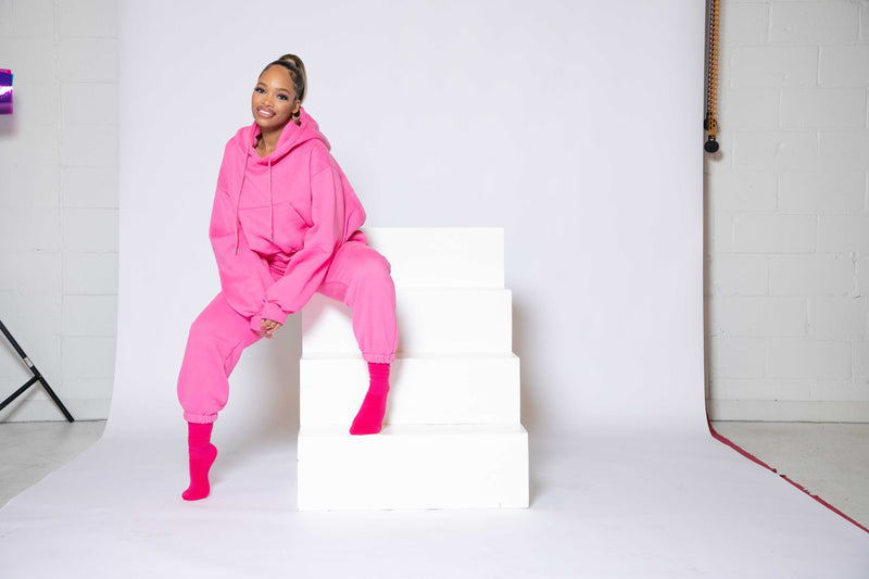 PINK VALENCIA SWEATSUIT| LIMITED EDITION - Modern Episode